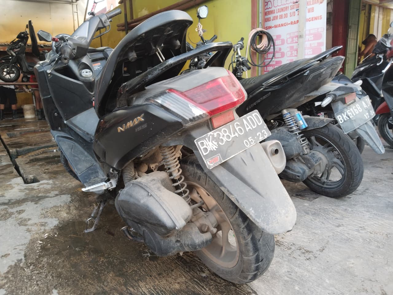 Before (sebelum dicuci)